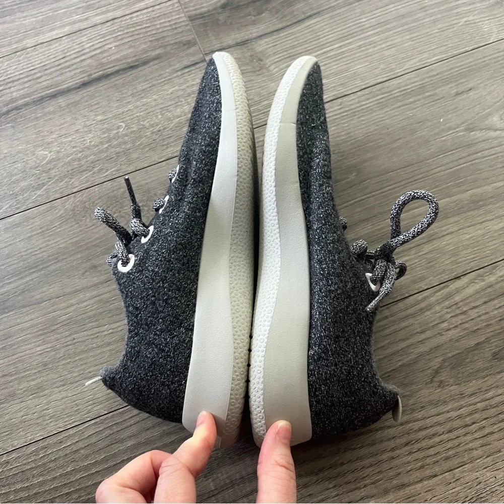 Allbirds Womens Wool Runner Charcoal Sneakers Size 8